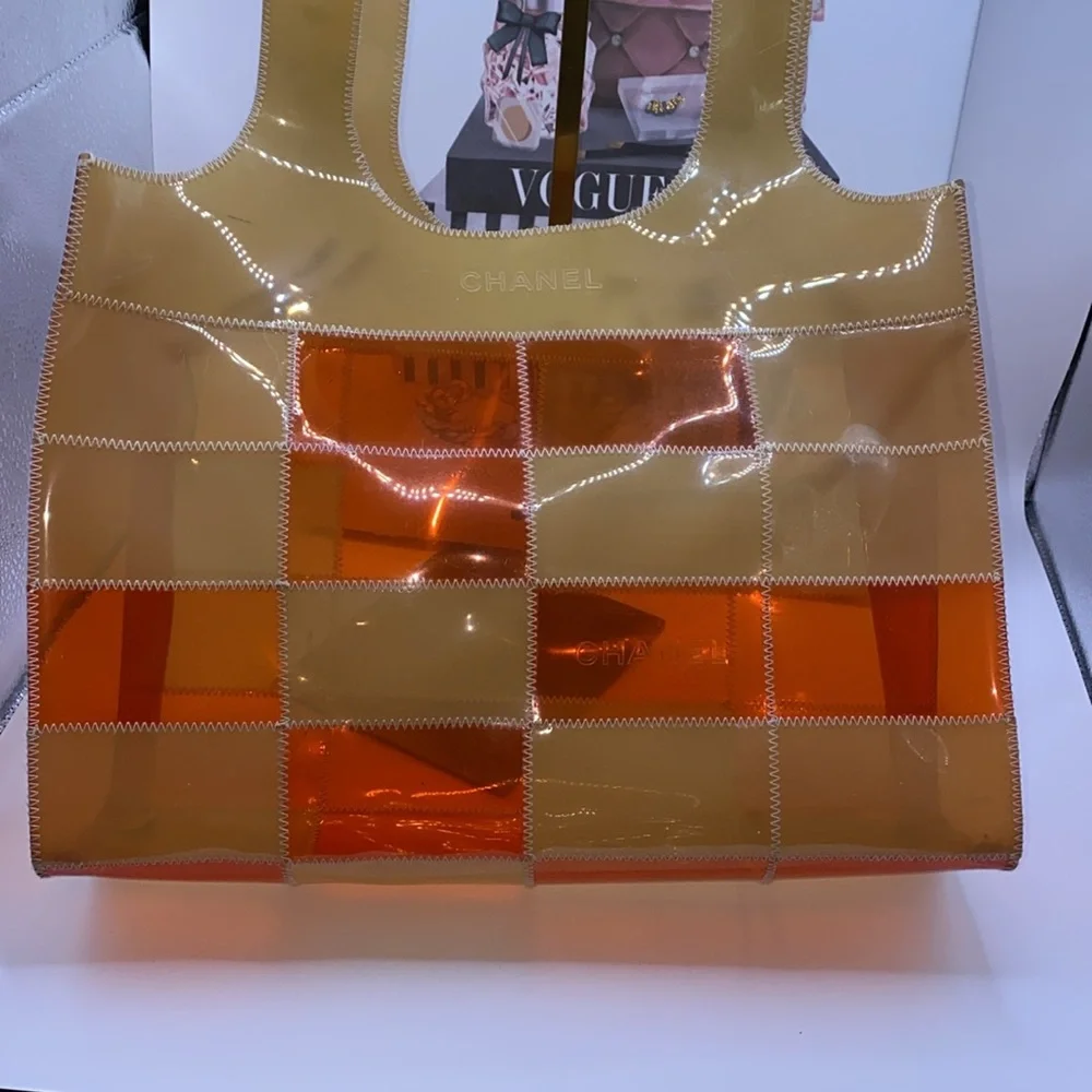CHANEL patent leather